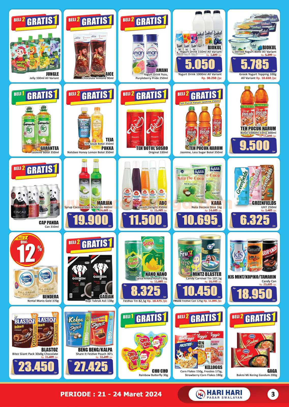 Katalog Promo JSM Hari Hari Swalayan 21 - 24 Maret 2024 3