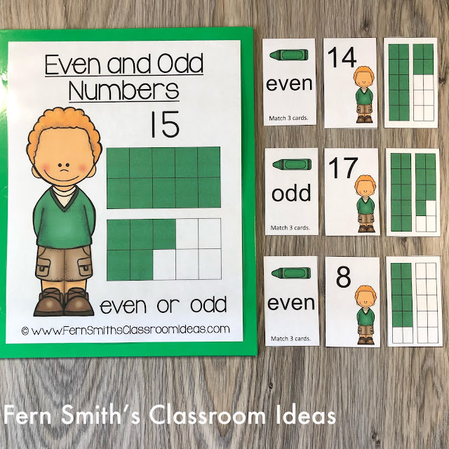 Click Here to Download this Second Grade Even or Odd Numbers Bundle