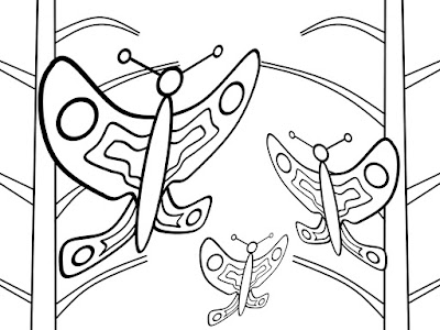 Free Coloring Book Art by gvan42 - Print and Color Using Felt Pens!