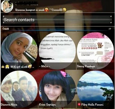 cara merubah bentuk dp bbm menjadi bulat dan mengembalikan ke Kotak