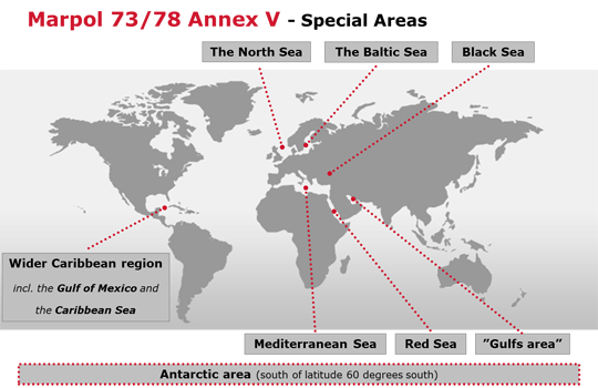 daerah yang termasuk special area laut