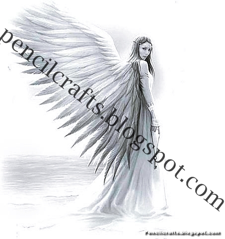 New Pencil Drawings Of Angels