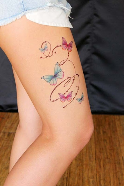 Tatuagens de borboleta para as mulheres 