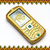 The golden Shaolin Budha mobile phone