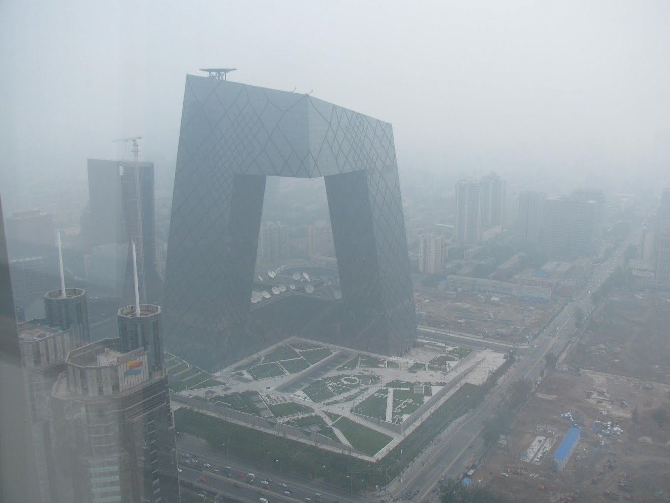Pechino, Cina: Pollution Over Beijing