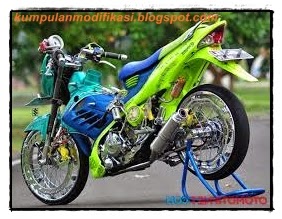 Modifikasi Motor Satria Fu Super