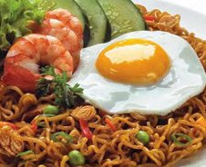 Resep Mie Telor Goreng Pedas Instan Paling Nikmat