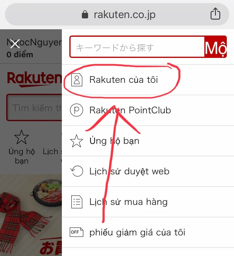 Cách đăng ký và mua hàng trên Rakuten diiho.com