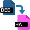 Convert DEB To HA - File2FileConverter