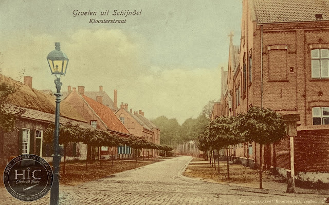 Ingekleurde foto Schijndel Kloosterstraat (Gemeente Meierijstad)