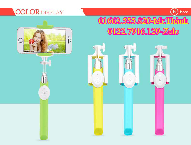 Gậy Chụp Hình Tự Sướng kết nối Bluetooth Selfie Hoco CPH13