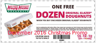 Krispy Kreme coupons december