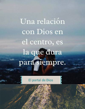 Una relación con Dios 