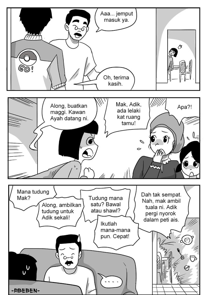 Pentingnya Orang Perempuan Sediakan Tudung Kecemasan Di Dalam Rumah!