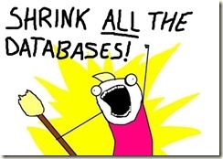 Comprimir todas las bases de datos