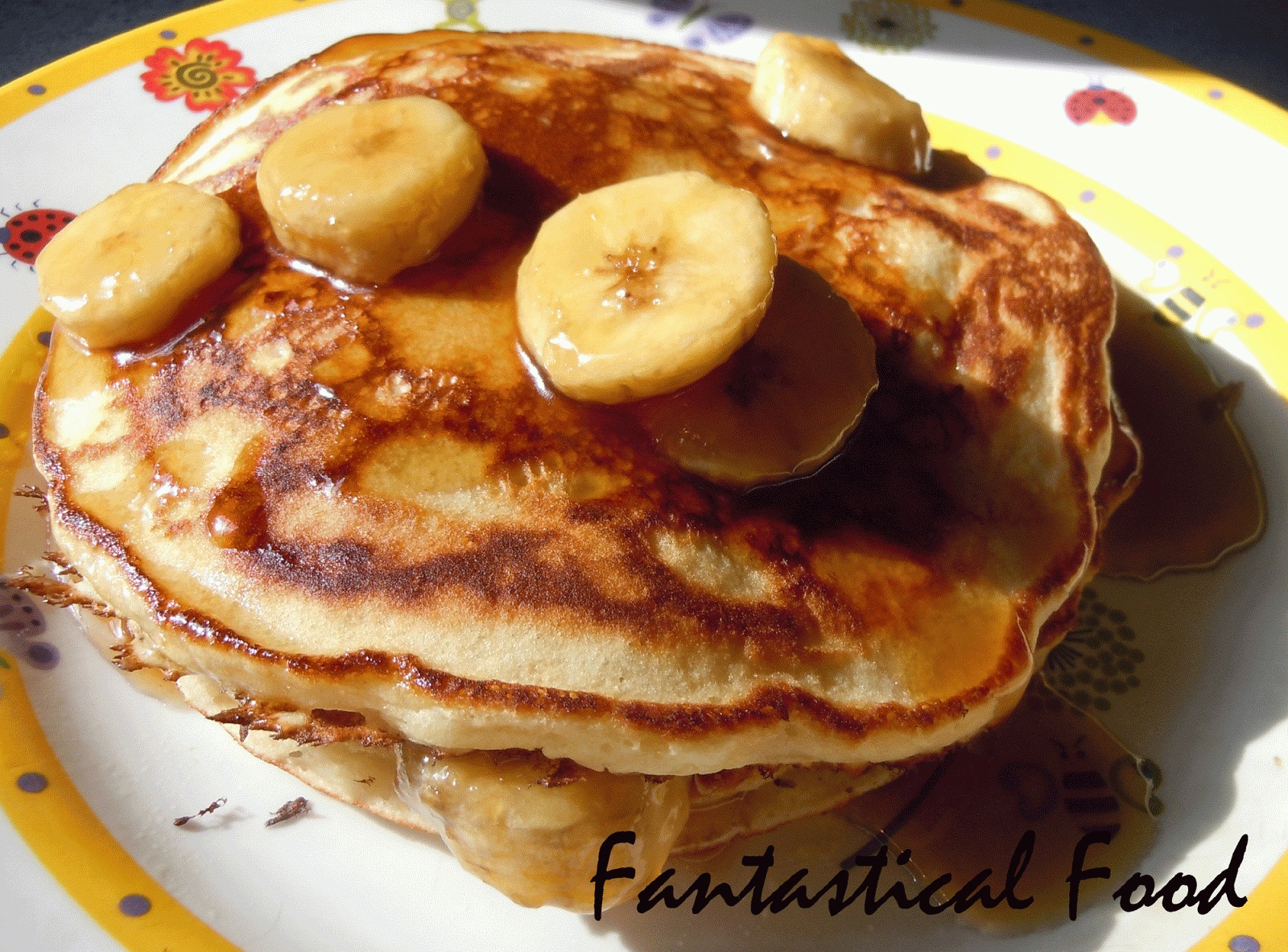 Banana Fantastical batter pancake rising self Pancakes make how flour Food: with to