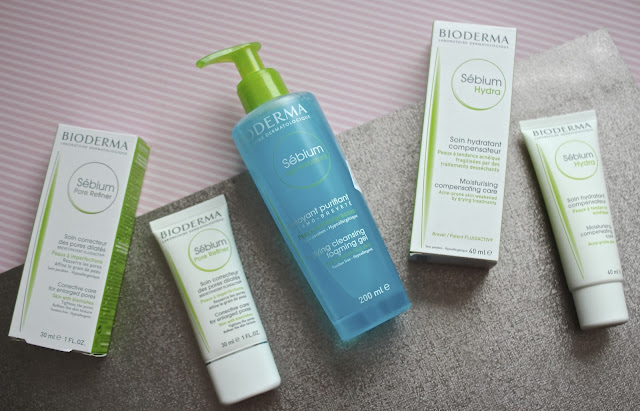 Bioderma Sebium (Gel za umivanje, Pore refiner i Hydra krema)