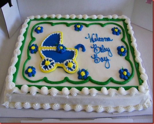 shower cake