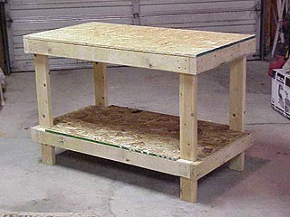  used, are from this link: A Cheap And Sturdy Workbench For About $20