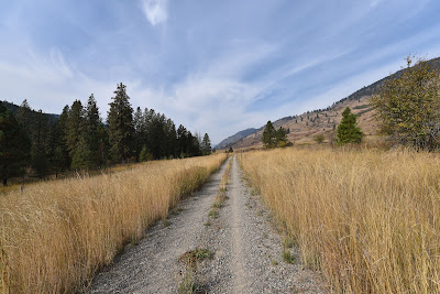 Trans Canada Trail Kettle Valley BC Canada.