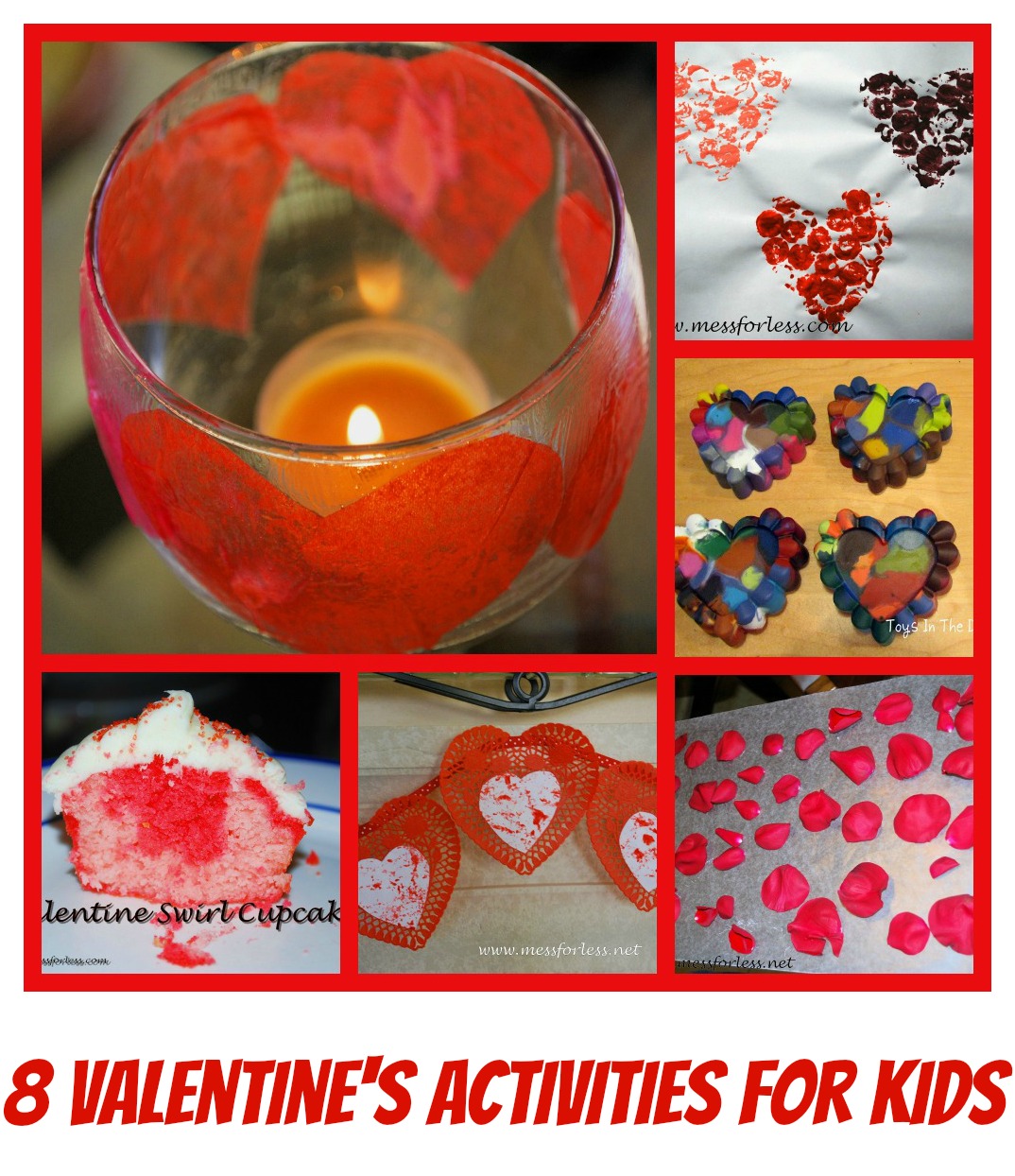 Mess For Less: 8 Kids Valentine's Day Activities