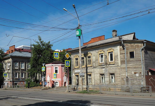 Томск, улица Розы Люксембург (Tomsk, Rosa Luxemburg street)