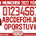 FREE DOWNLOAD: FC Bayern Munich 2022 Football Font by Sports Designss_Download FC Bayern Munich Font