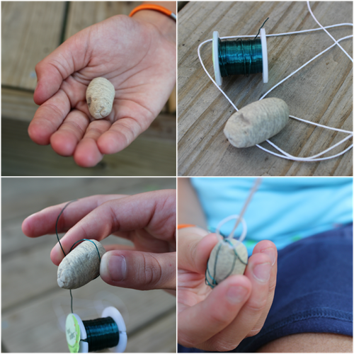Rock Necklace Kids Craft