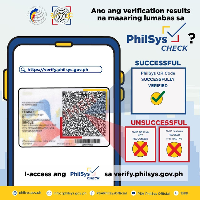 PSA PhilSys Check - QR code result