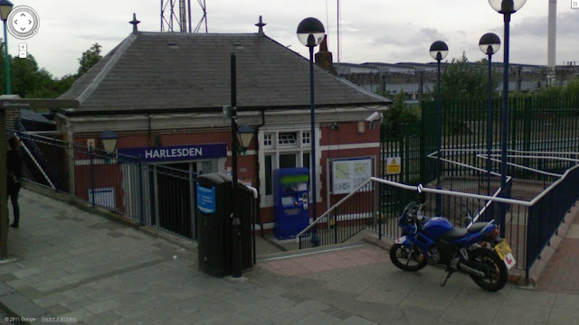 Harlesden station on the Bakerloo line of the London Underground