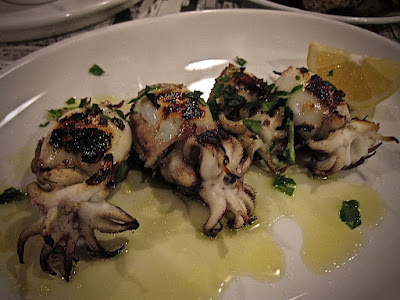 Venice, Osteria Al Diavolo E L'acquasanta, baby cuttlefish