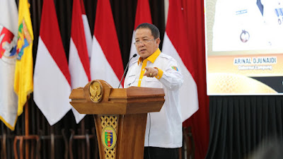 Pelantikan DPD LPM Lampung 2022-2027, Gubernur Lampung Minta Majukan Program Unggulan Desa Berjaya