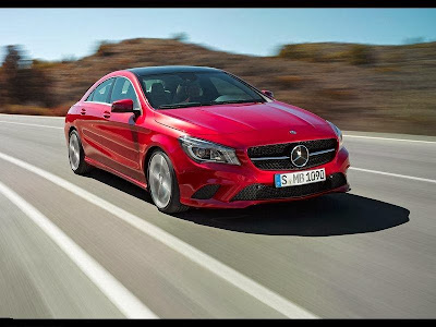  Mercedes-Benz CLA-Class model year 2014 from the interior