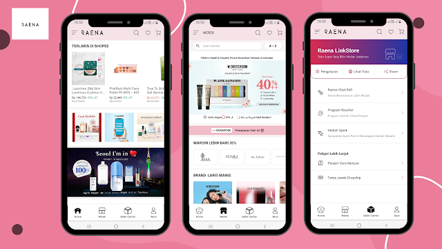 Mulai bisnis kecantikan dengan RAENA Reseller