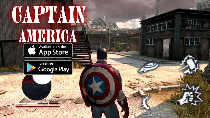 Capitán America Android & iOS New Game Like Game marvel