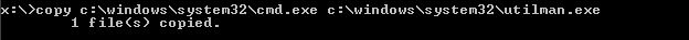 cmd to reset windows server password