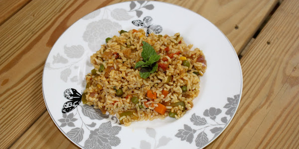 Spicy Tomato and Vegetable Rice