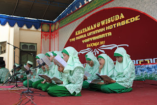 Khataman dan Wisuda Santri Taman Pendidikan Al-Qur'an Nurul Ummah Kotagede Yogyakarta