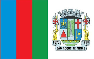 Bandeira de São Roque de Minas MG