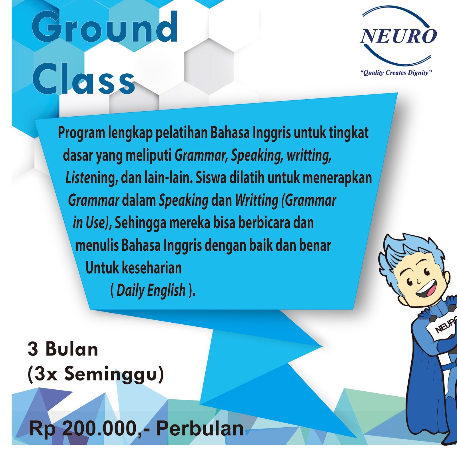 Program program NEURO Kampung Inggris Jatinangor