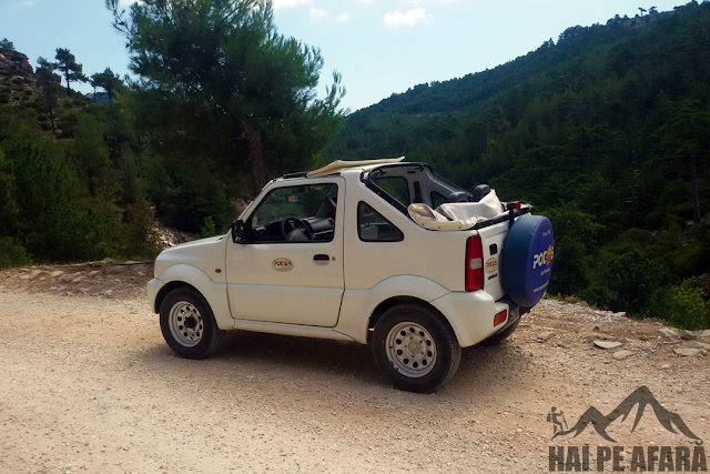 Suzuki Jimny masina inchiriata din Potos Thassos