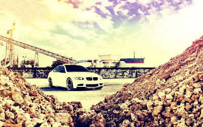 lamps,tires,door,window,metal,mirrors,BMW M3,clouds,clean,space,day,outside,expensive car