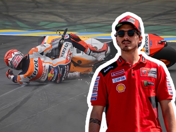 Bagnaia Disuruh Minta Maaf Kepada Marc Marquez