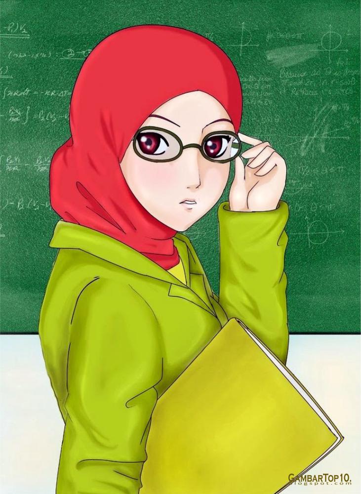 Gambar Kartun Muslimah