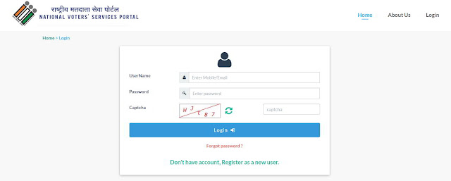 How to Change Address IN VOTER ID NVSP