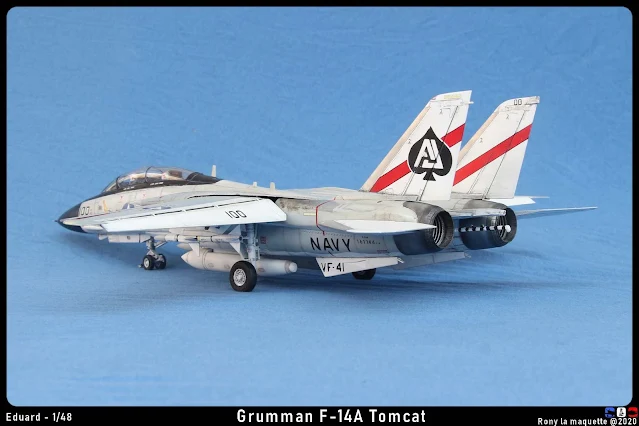 Maquette du F-14A Tomcat de Eduard au 1/48.