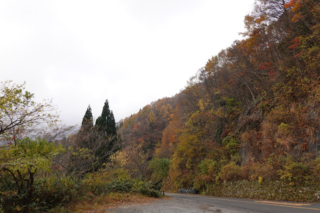 鳥取県道45号倉吉江府溝口線（大山環状道路）　からの眺望