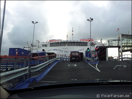 Ombordkörning på Stena Line Express