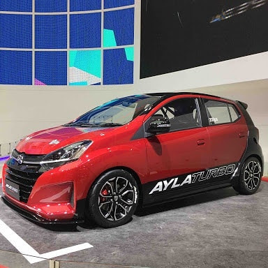 Apa betul Daihatsu Ayla akan menggunakan Turbo? Ini kata Daihatsu dan prediksi harga menurut Indoblazer.