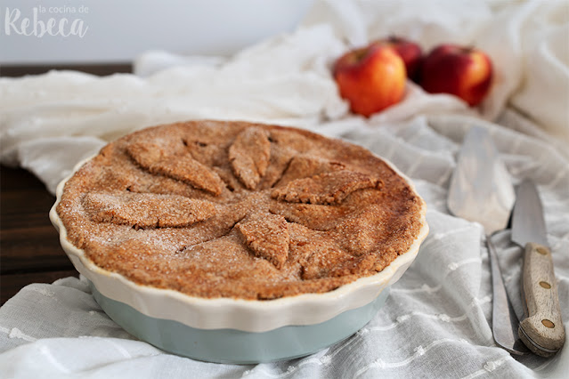 American apple pie (pastel de manzana americano)